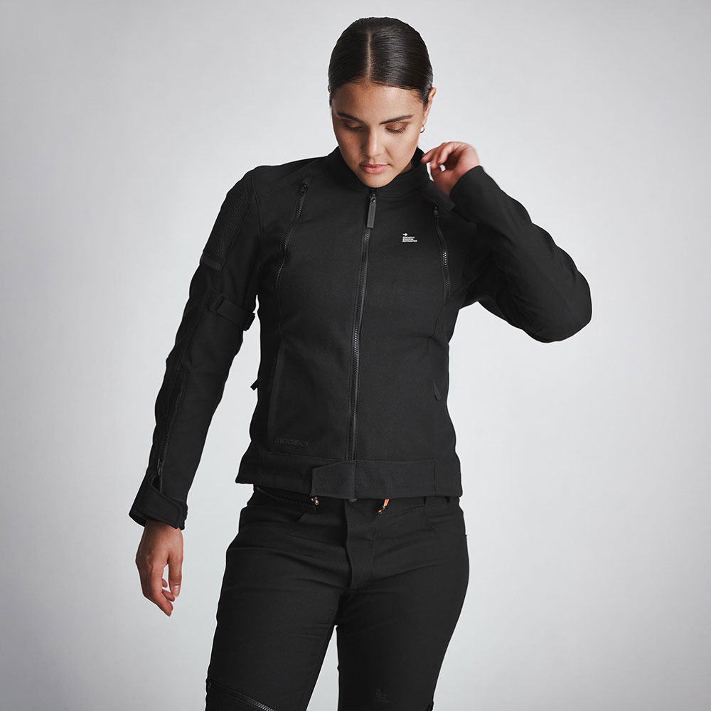 Jakna MUVA ženska crna MODEKA