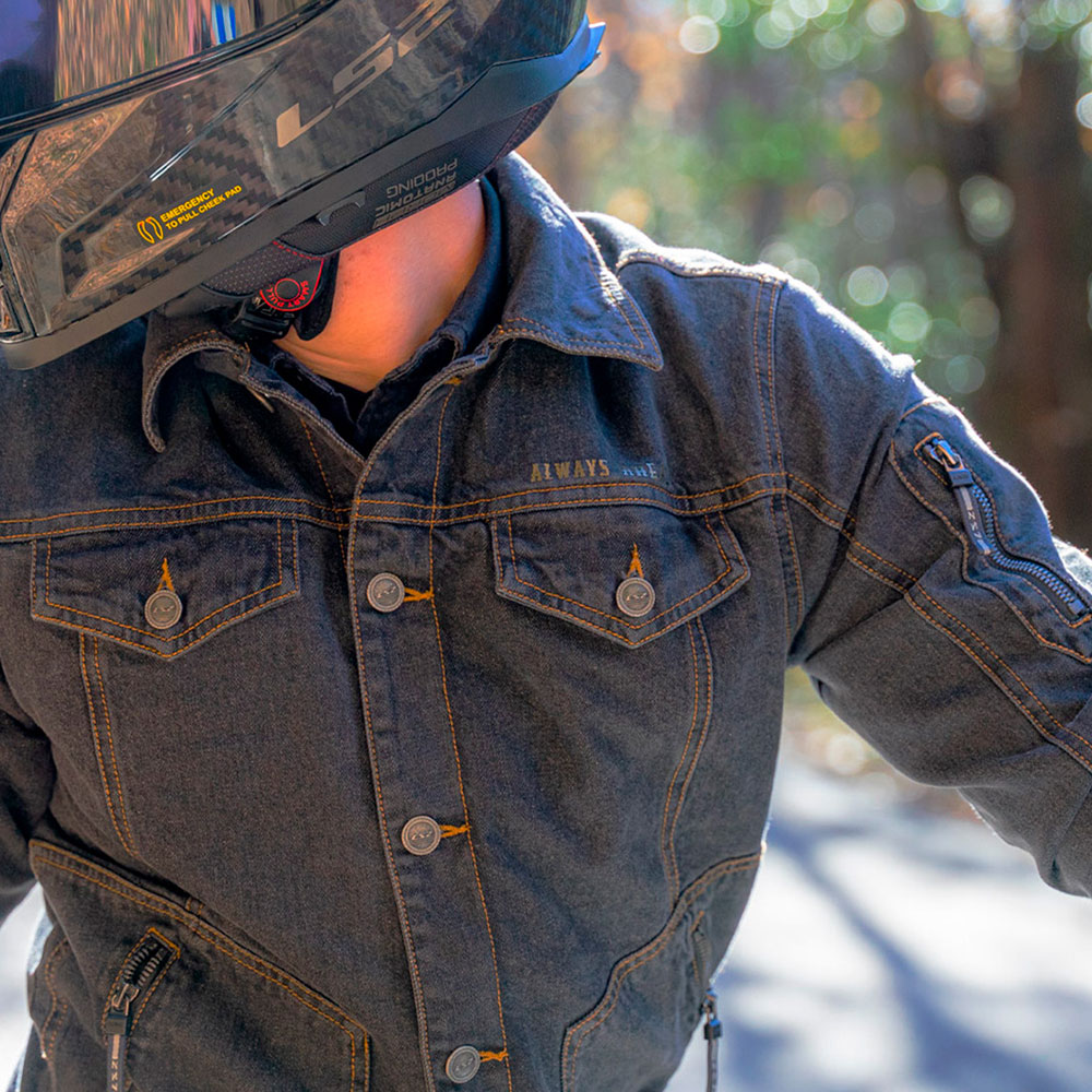 Jakna LS2 OAKY muška crna 3XL