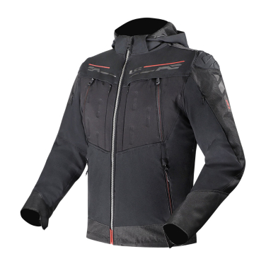 Jakna LS2 ZIRCONIUM EVO muška crno crvena 5XL