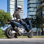 Jakna LS2 BOLTON AIR muška sivo bela L