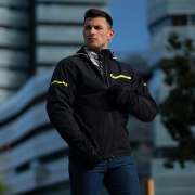 Jakna LS2 BOLTON AIR muška sivo bela XXL