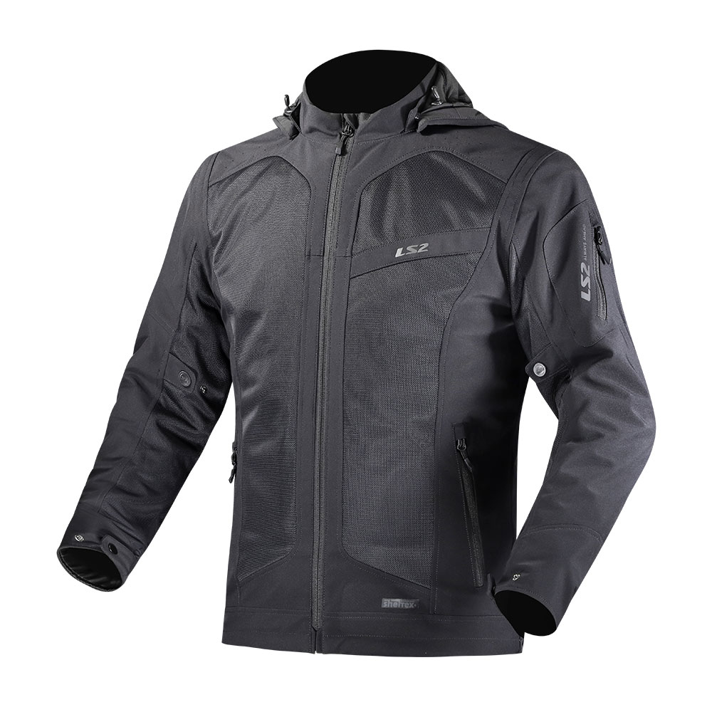 Jakna LS2 BOLTON AIR muška crna 3XL