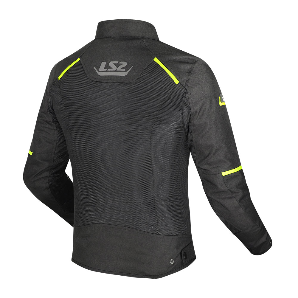 Jakna LS2 BREEZE muška crno žuta 3XL