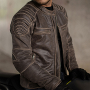 Jakna MODEKA VINCENT AGED braon kožna 54 / XL