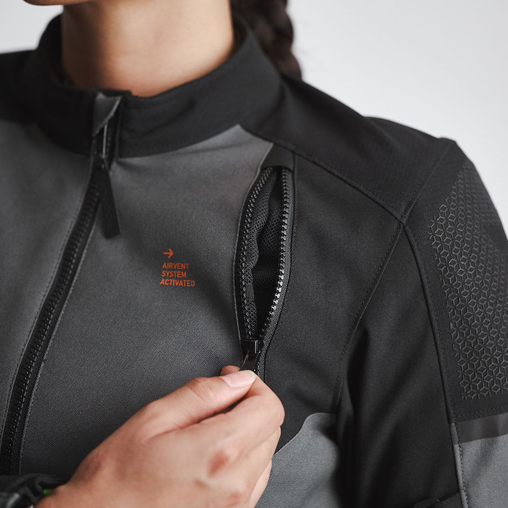 Jakna MODEKA MUVA ženska crno siva