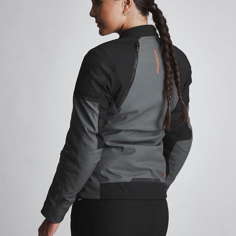 Jakna MODEKA MUVA ženska crno siva