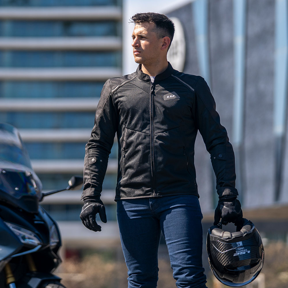 Jakna LS2 BREEZE muška crna M