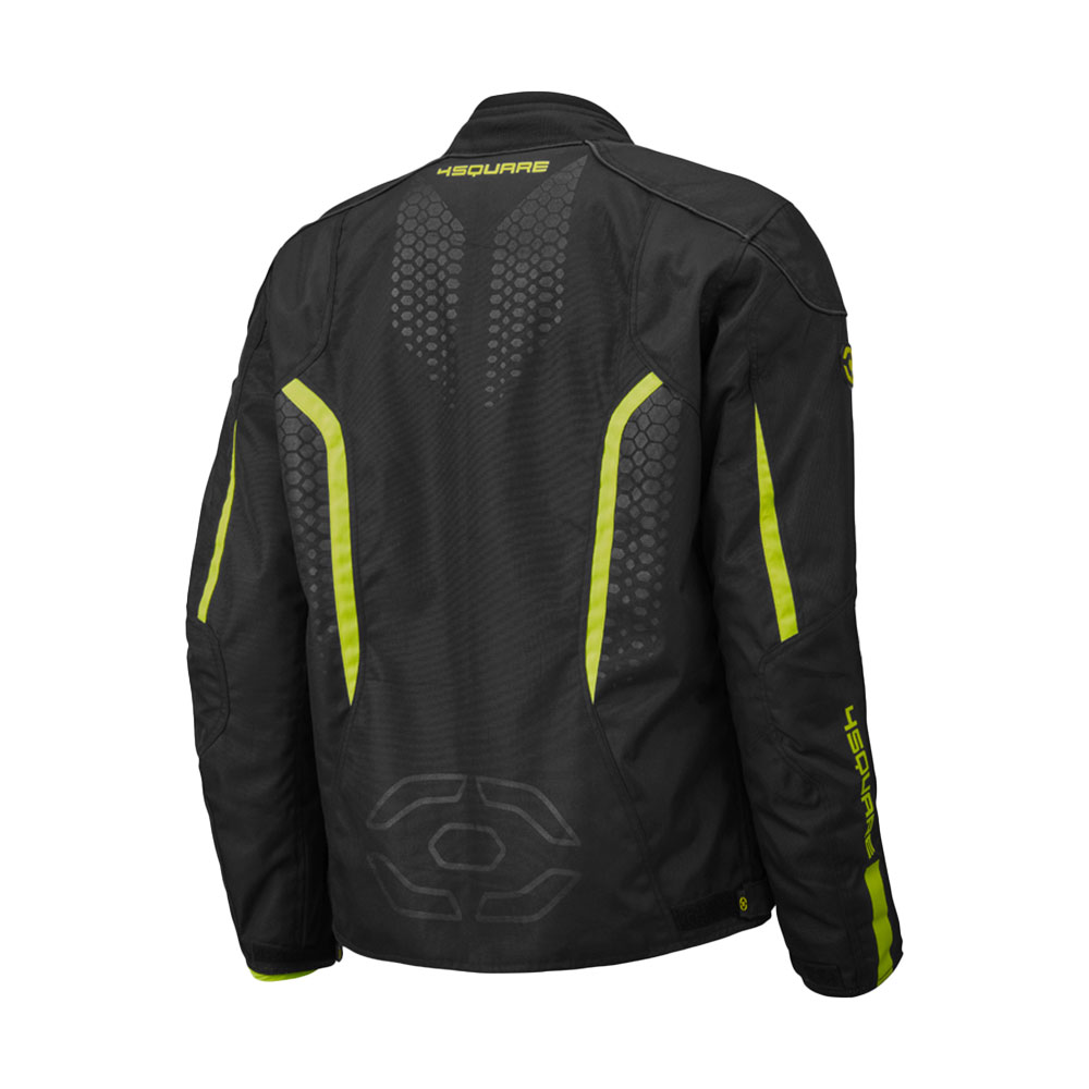 Jakna NOX 4 SQUARE SPORTSTER DART žuta muška 2XL