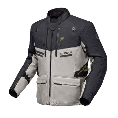 Jakna MODEKA ATLAZ svetlo sivo crna 3XL