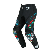 Pantalone Motocross O NEAL ELEMENT RANCID crno žute dečije 152/164