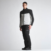 Pantalone ATLAZ svetlo sivo crne MODEKA