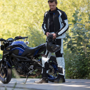 Pantalone KHAO AIR crno sive MODEKA