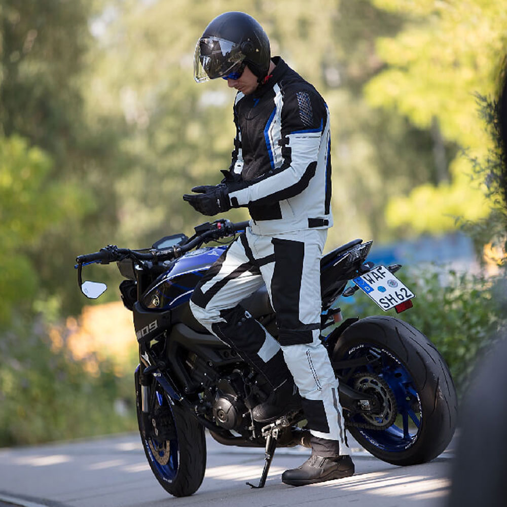 Pantalone KHAO AIR crno sive MODEKA