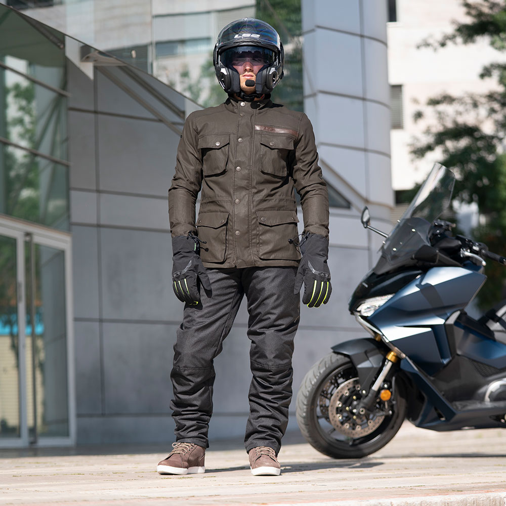 Pantalone LS2 COMMUTER muške crne XXL