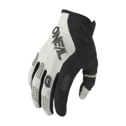 Rukavice ONEAL ELEMENT RACEWEAR crno sive M/8,5