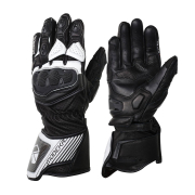Rukavice sportske kožne EVOX crno bele MODEKA