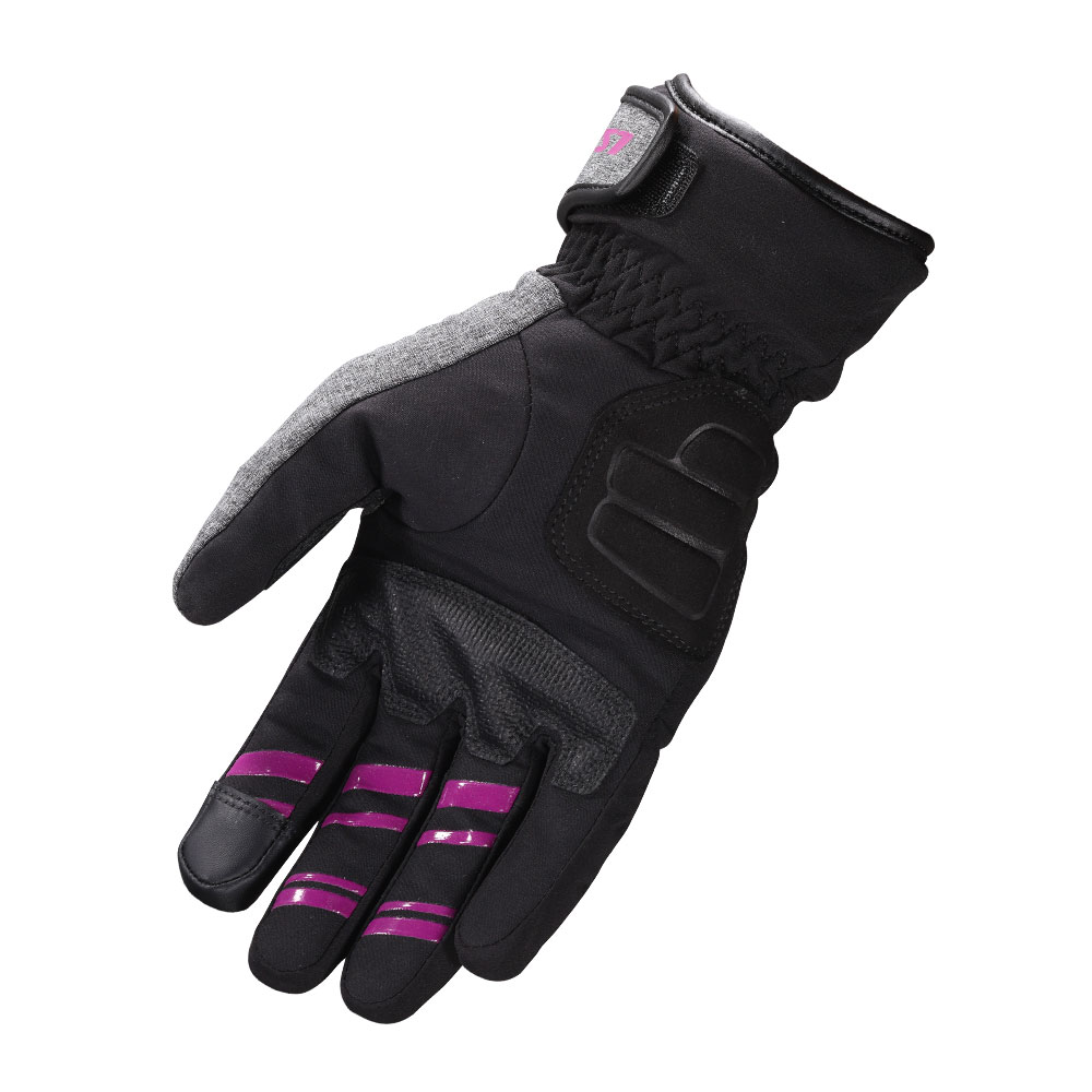 Rukavice LS2 URBS II ženske crno sivo ljubičaste