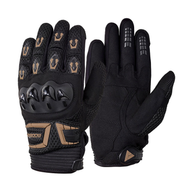 Rukavice MODEKA MX TOP II kratke crno braon 12 3XL