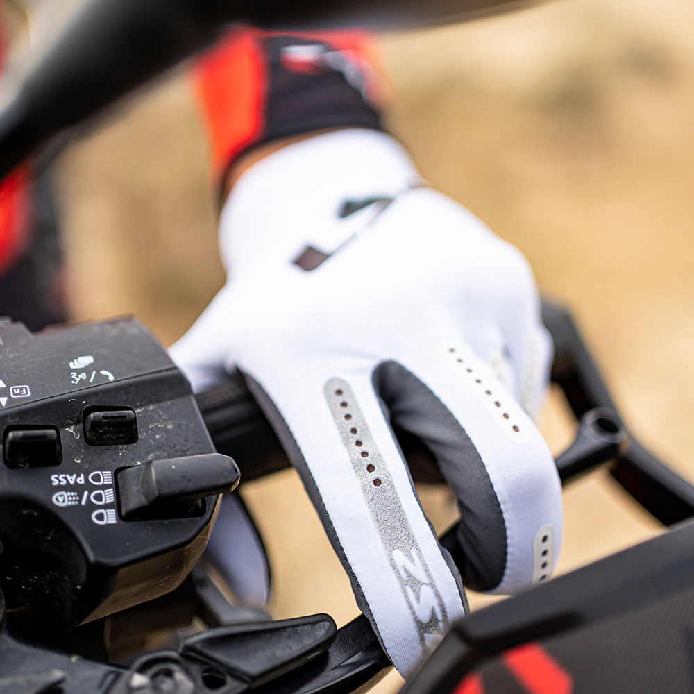 Rukavice LS2 BEND muške belo sive XXL