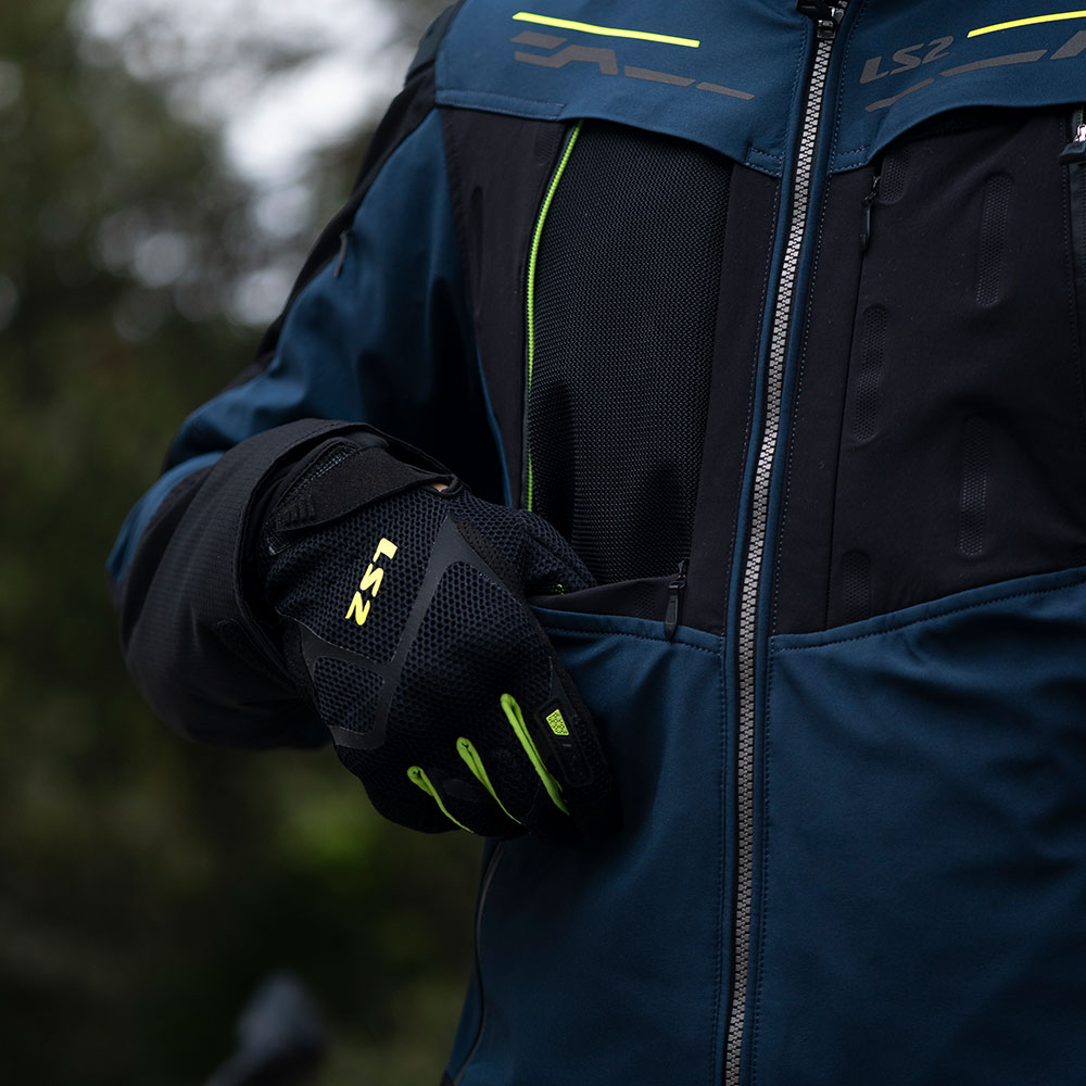 Rukavice LS2 RAY II muške crno žute XL