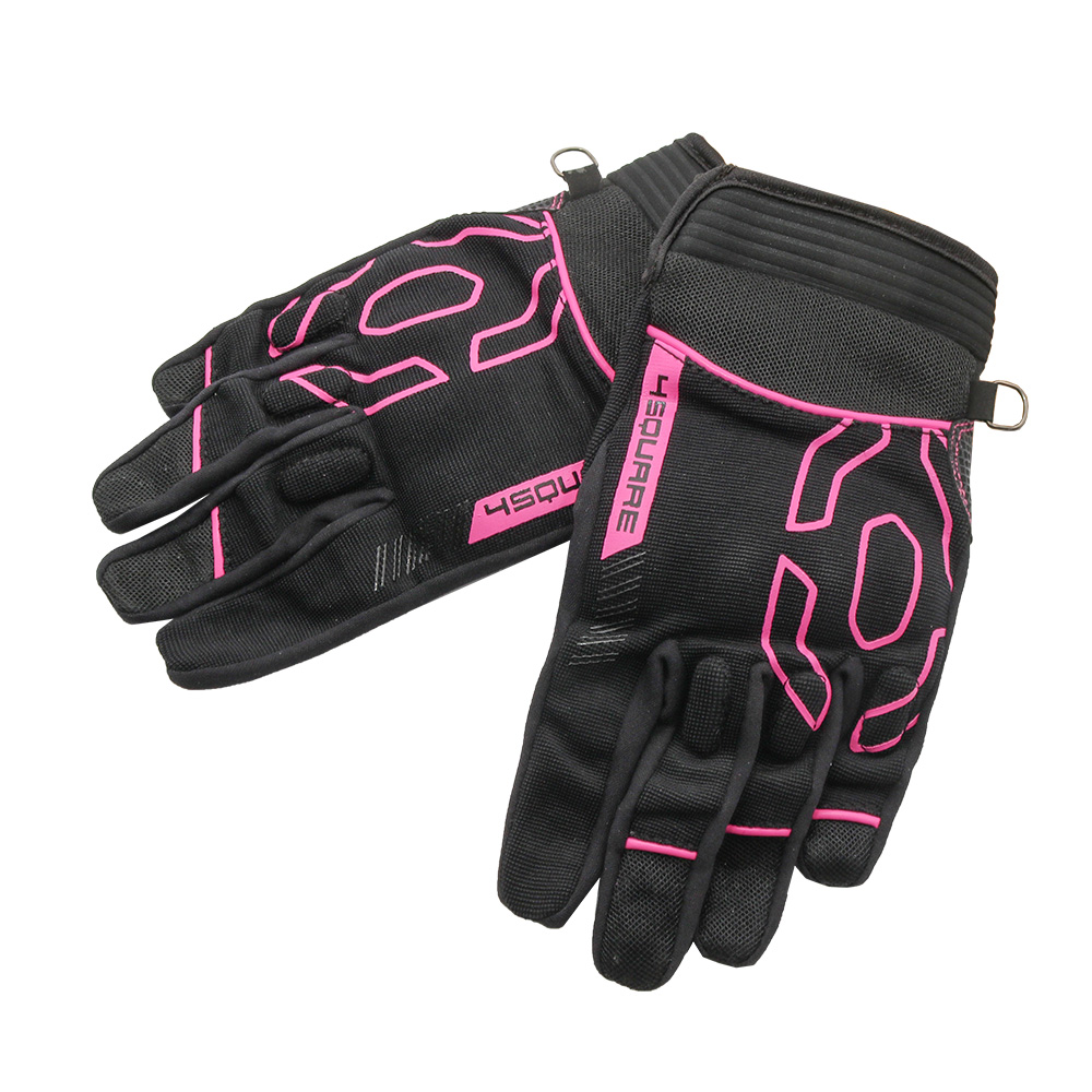 Rukavice NOX 4 SQUARE SLIDER ARROW roze L