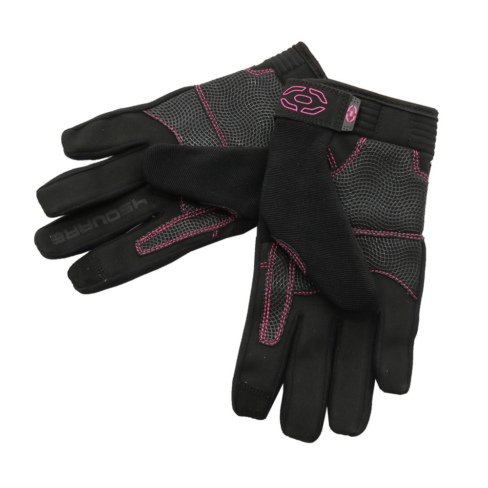 Rukavice NOX 4 SQUARE SLIDER ARROW roze 2XL