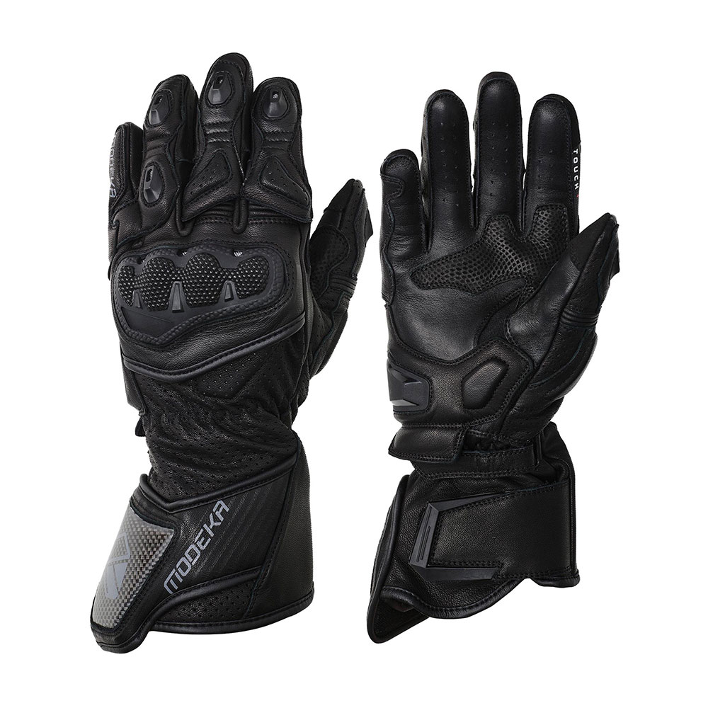 Rukavice sportske kožne MODEKA EVOX crne 10 XL