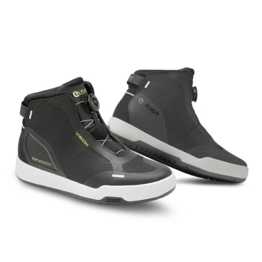 Patike polu duboke VISION E-DRY vodootporne ženske crne ELEVEIT 37