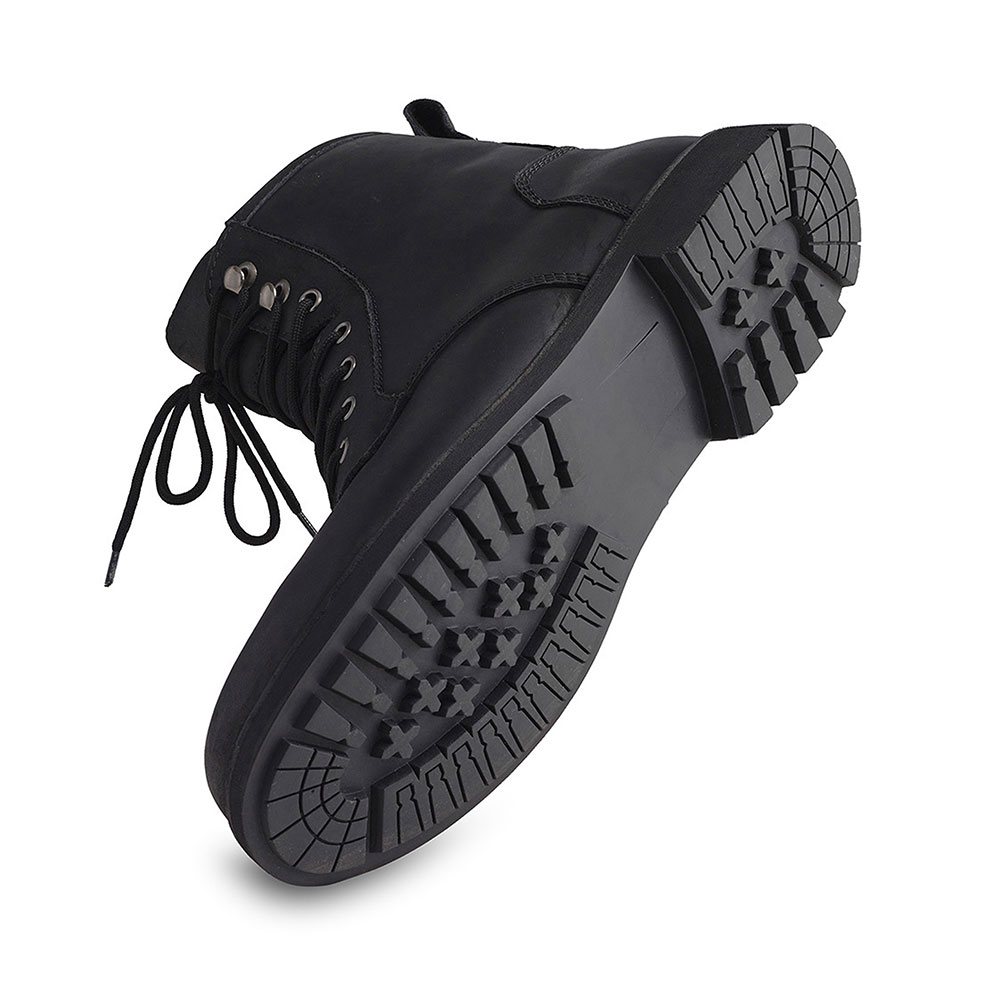 Čizme kožne WOLTER II crne MODEKA