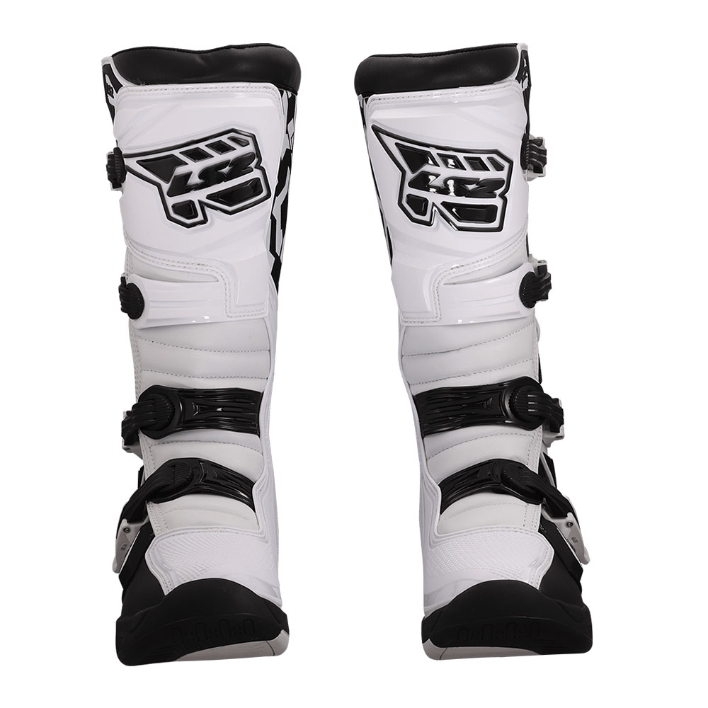 Motocross čizme LS2 RAPTOR muške crno bele 41