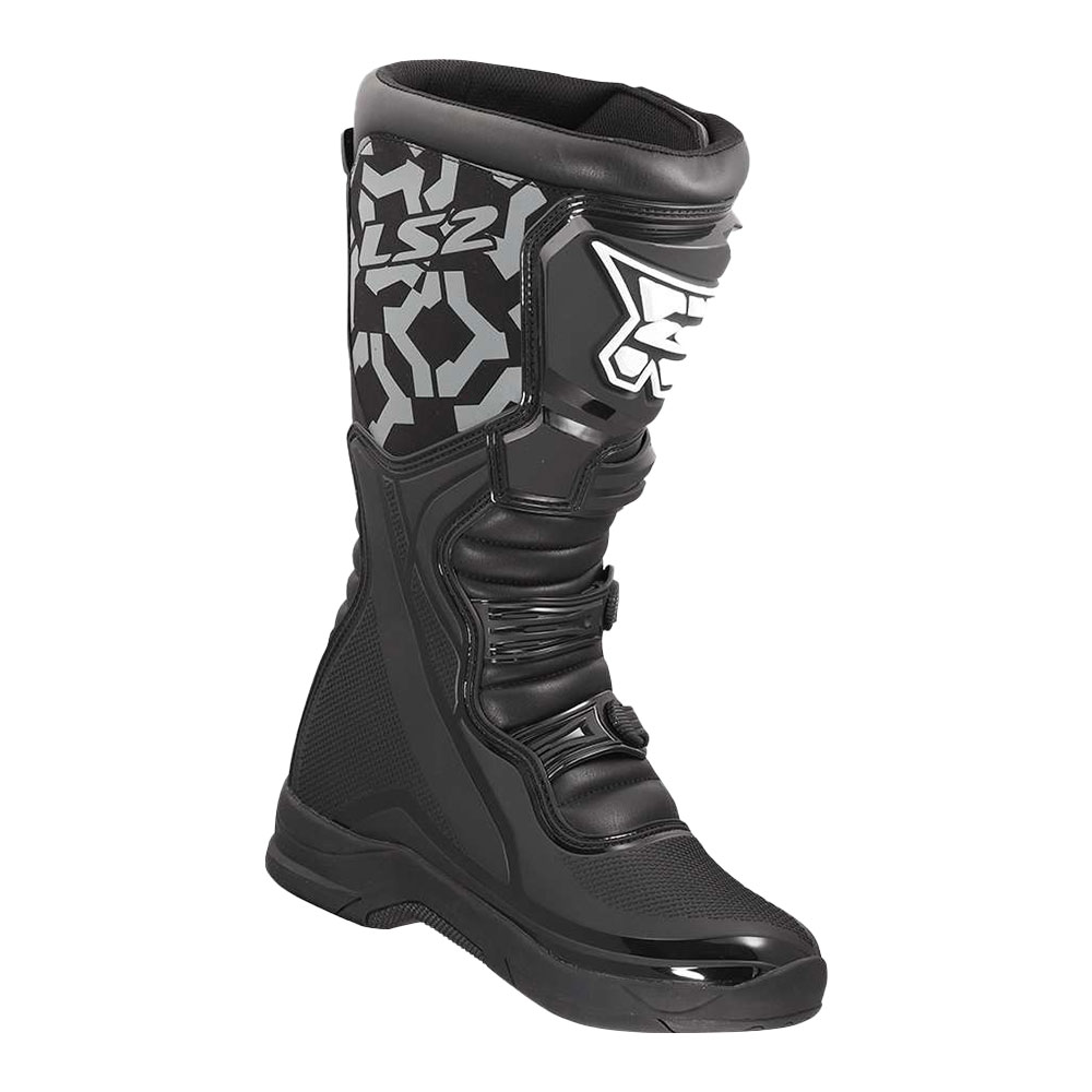 Motocross čizme LS2 RAPTOR muške crne 41