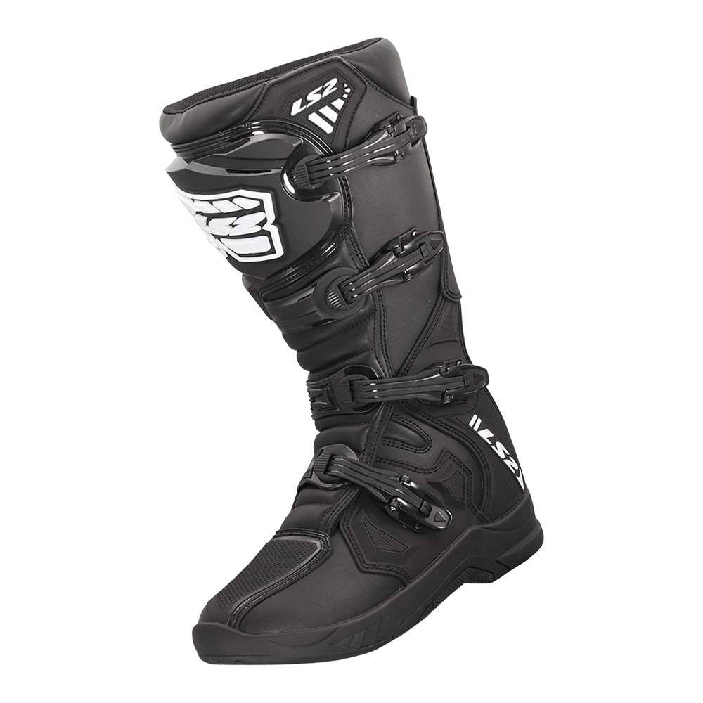 Motocross čizme LS2 RAPTOR muške crne 41