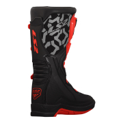 Motocross čizme LS2 RAPTOR muške crno crvene 42