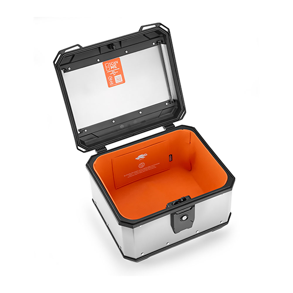 Centralni kofer Kappa K'METROBOX KMX400A Alu sivi Monolock 40L