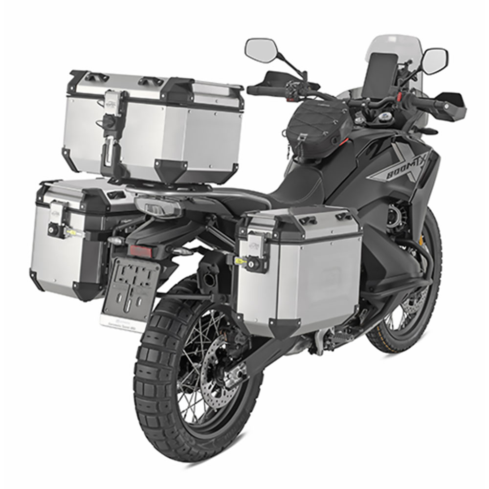 Centralni kofer Kappa ALU KVG480A K'VOYAGER sivi Monokey 48L