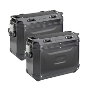 Bočni koferi Kappa K'VOYAGER KVG37BPACK2 Alu crni Monokey 37L