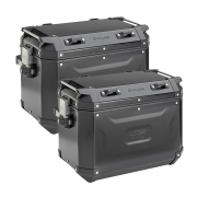 Bočni koferi Kappa K'VOYAGER KVG4837BPACK2 Alu crni Monokey 48/37L