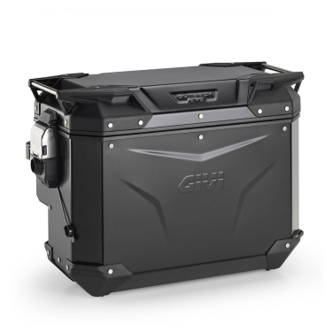 Bočni kofer GIVI TREKKER OUTBACK MONOKEY® CAM SIDE EVO SMART 40 BLACK LINE ALU crni desni 40L