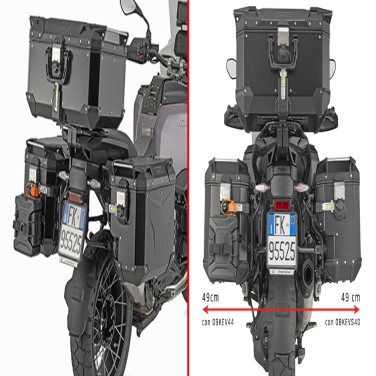 Nosač bočnih kofera GIVI BMW R 1300 GS Adventure (25-) PLOS5146CAM