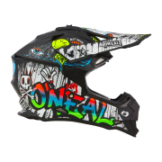 Kaciga ONEAL Cross 2SRS RANCID crno bela XL