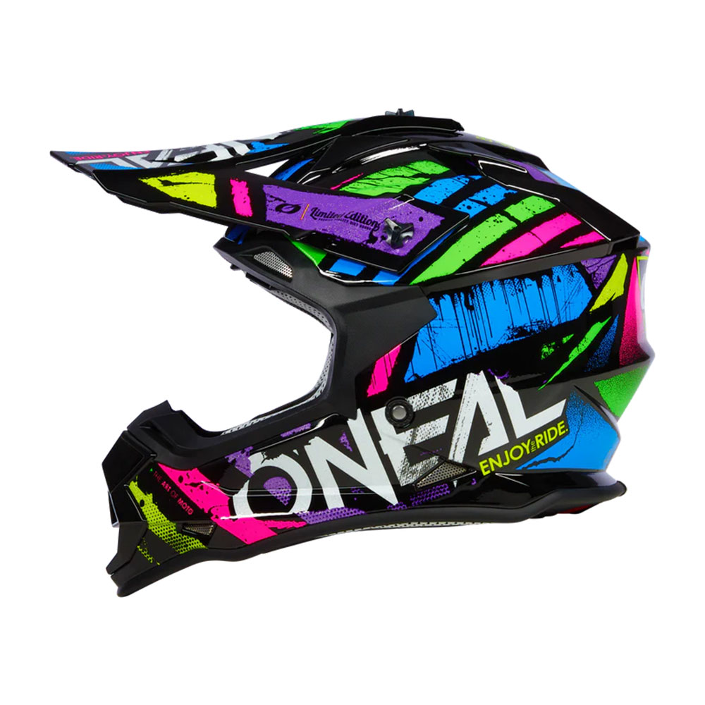 Kaciga ONEAL Cross 2SRS GLITCH multi L