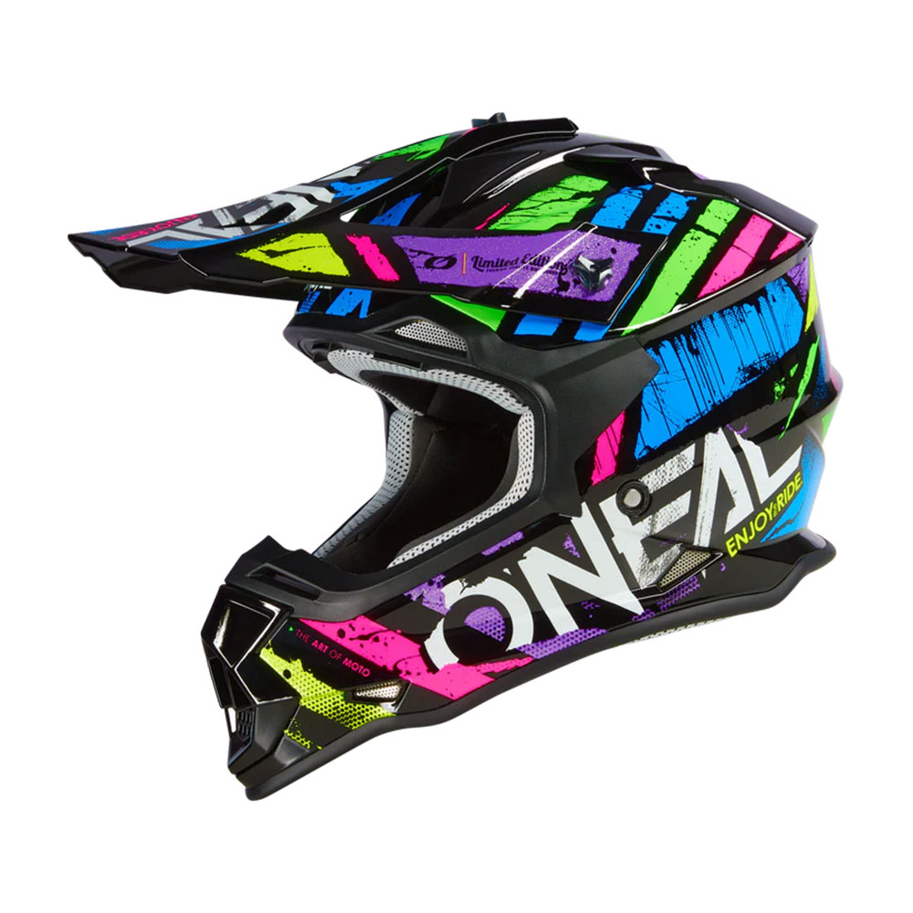 Kaciga ONEAL Cross 2SRS GLITCH multi XL