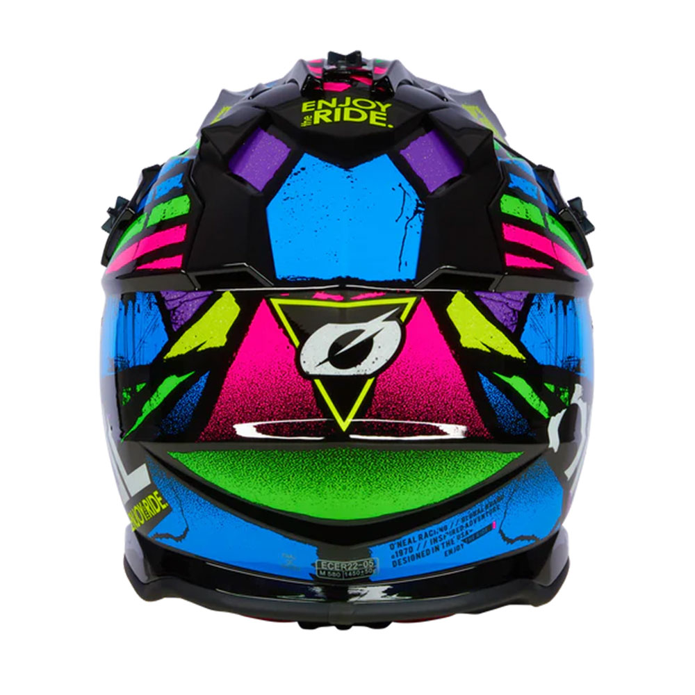 Kaciga ONEAL Cross 2SRS GLITCH multi XL