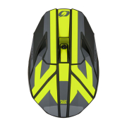 Kaciga ONEAL Cross 3SRS RIDE crno sivo žuta L