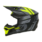 Kaciga ONEAL Cross 3SRS RIDE crno sivo žuta XL