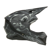 Kaciga ONEAL Cross 1SRS SPLASH crno siva