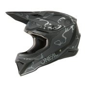 Kaciga ONEAL Cross 1SRS SPLASH crno siva XL