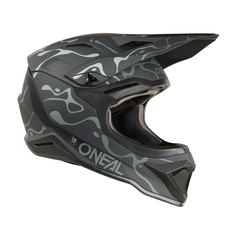 Kaciga ONEAL Cross 1SRS SPLASH crno siva XL