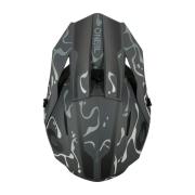 Kaciga ONEAL Cross 1SRS SPLASH crno siva XL