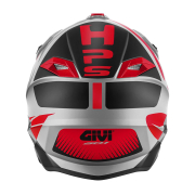 Kaciga GIVI Cross 60.1 FRESH titanium crveno crna